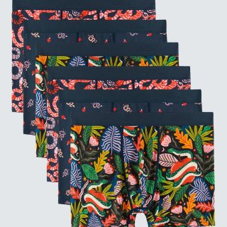 Pack de 6 bóxers deportivos Justwears multicolor