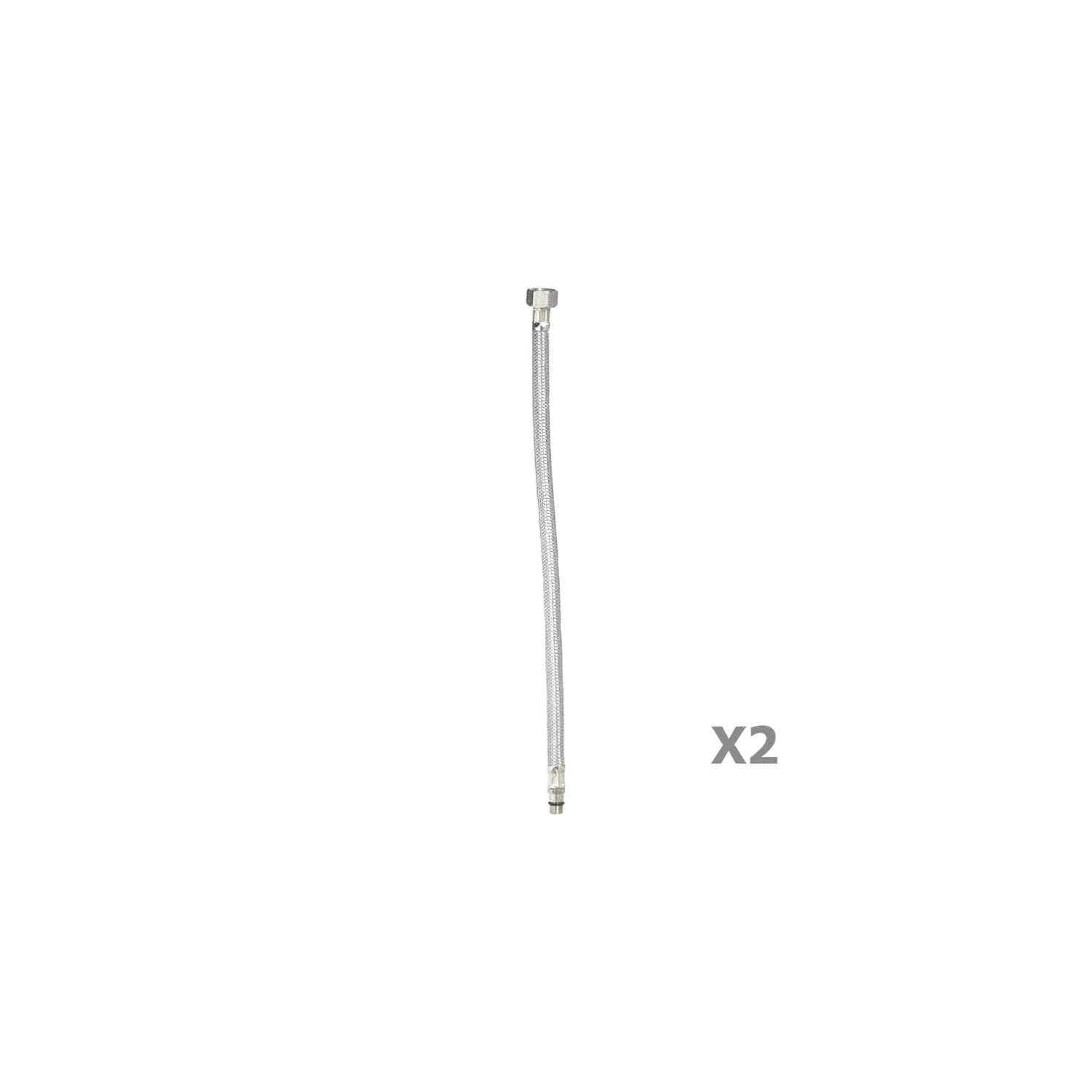 Latiguillo Monomando Maurer H3/8" - M10 (2piezas)