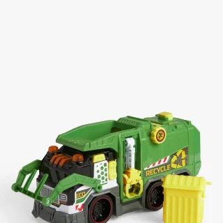 Camión grande de reciclaje