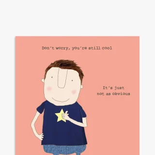 Rosie hizo algo, todavía genial Tarjeta de felicitación