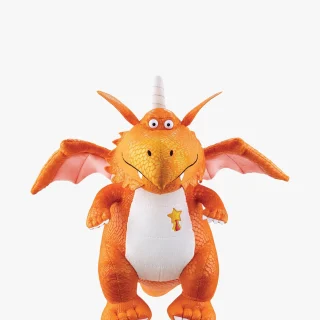 Peluche de dragón Zog grande de Julia Donaldson, 40 cm