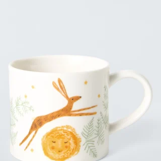 Taza infantil de porcelana fina Leckford Dawn Dusk de 180 ml, multicolor