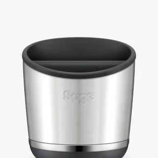 Caja de golpe Sage Luxe 20 Puck de acero inoxidable