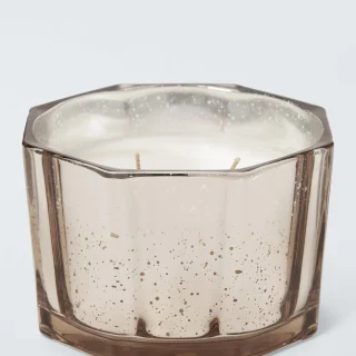 Vela aromática de dos mechas con aroma a canela y vainilla