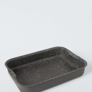 Tostador profundo de aluminio anodizado duro de 41 cm