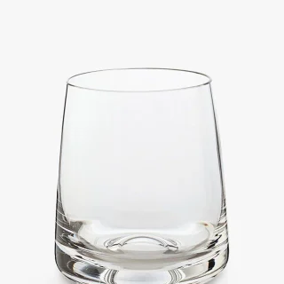 Vaso de whisky clásico de cristal Dartington, 240 ml, transparente