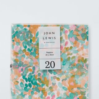 Servilletas de cóctel de papel con confeti, paquete de 20