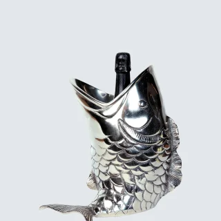 Soporte de aluminio para botellas de pescado de Culinary Concepts