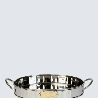 Bandeja de servir de acero inoxidable Heritage de Culinary Concepts