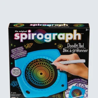 Bloc de dibujo espirógrafo vívido