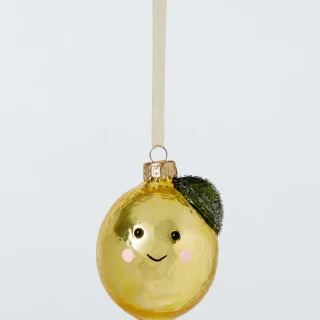 Adorno de limón bonito