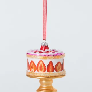Adorno de pastel de fresa Heirloom Splendour