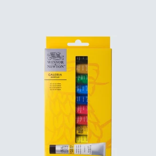 Set de 10 pinturas acrílicas Winsor & Newton Galeria