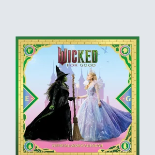 Calendario Wicked Artwork 2026 Multicolor