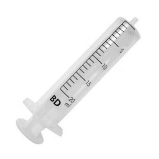 Jeringa Bd Disc 2pz S/A 20ml