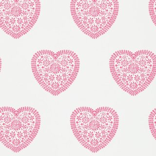 Papel pintado de corazones dulces de arlequín