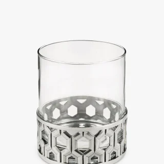 Vaso hexagonal para whisky Royal Selangor