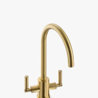 Grifo de cocina monomando de dos palancas Abode Atlas