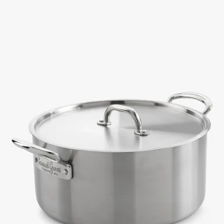 Tapa para cacerola Samuel Groves de acero inoxidable de triple capa, 26 cm