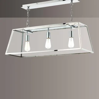 Lámpara de techo Dar Academy de 3 luces