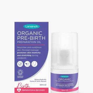 Aceite orgánico de preparación prenatal Lansinoh