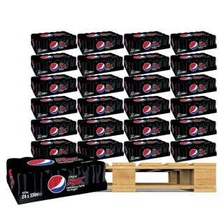 Paquete de 110 unidades de latas de Pepsi Max (24 x 330 ml)
