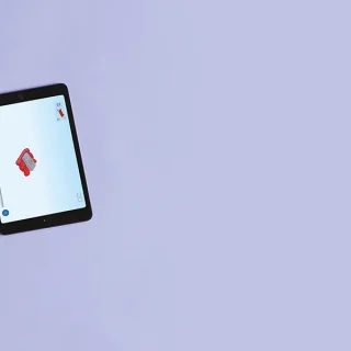 Coche deportivo rojo