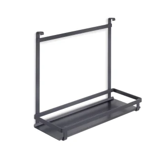 Emuca Estante para utensilios de cocina Titane, Acero, Gris antracita