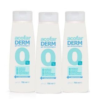 Acofarderm Pack Triplo Gel 0% 3 Varied