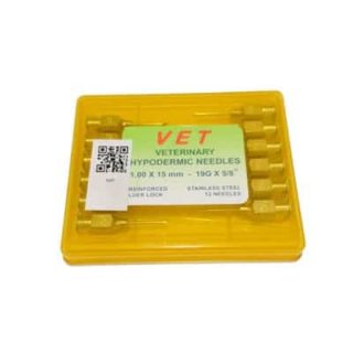 Agujas Luer 15×10 12 Unid.