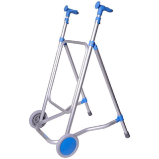 Andador 2 Ruedas Plegable Car Azul