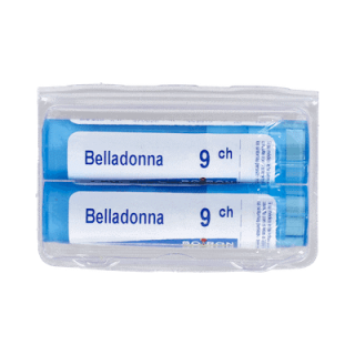 Belladona 9 ch Gránulos Dos Tubos Boiron – Fiebre y Problemas Respiratorios