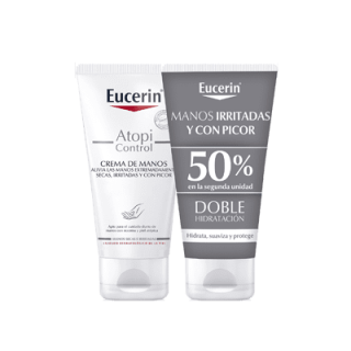 Eucerin Manos Atopicont 75+75ml 2™Ud 50%