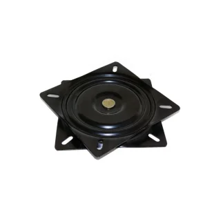 Base giratoria para TV Giro 1, 100kg, Acero, Pintado negro