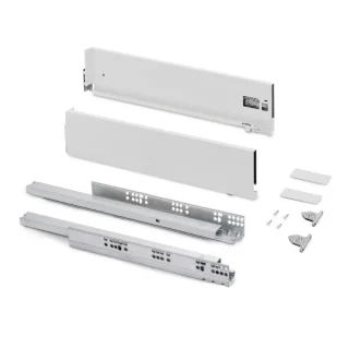 Cajón exterior Vertex con regulación 3D 40kg, altura 131mm