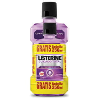 Listerine Cuidado Total 500+250ml Etiq P