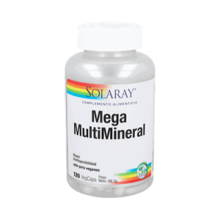 Mega Multimineral 120 Caps Solaray