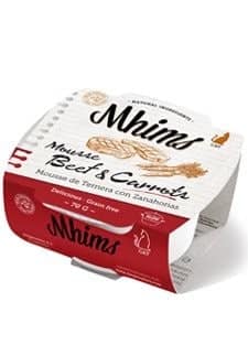 Mhims Cat Ternera Zanahorias 70gr Dingo