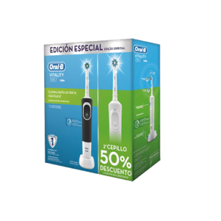 Oral B Pack Duo Vitality 2™ Ud 50% – Cuidado dental efectivo y completo