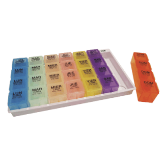 Pastillero Semanal 4 Tomas Ref 516203