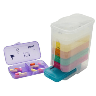 Pastillero Semanal 4 Tomas Torre