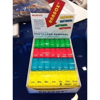 Pastillero Semanal Exp.12 U