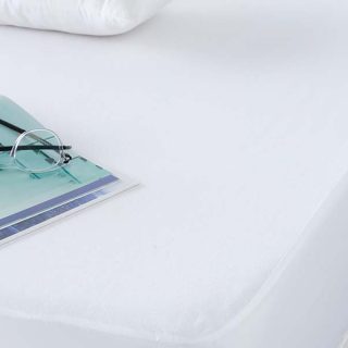 Protector de colchón de algodón impermeable