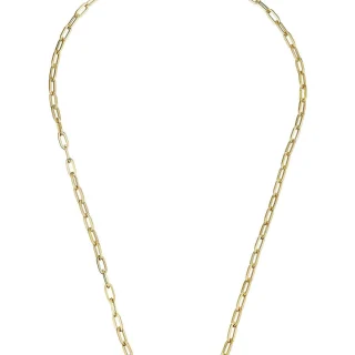 Collar de cadena de papel de oro amarillo de 9 quilates de Beaverbrooks