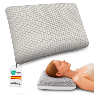 Almohada Viscoelástica Cervical 60 cm 4D Efecto Masaje