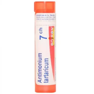 Antimonium Tartaricum 7 Ch Gránulos Dos Tubos Boiron – Problemas Respiratorios