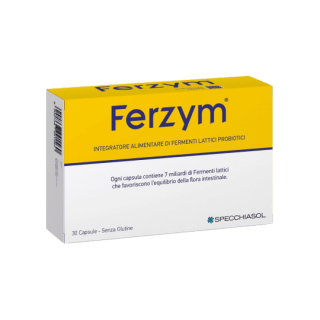Ferzym Plus 30 Caps sin Gluten – Cuidado digestivo