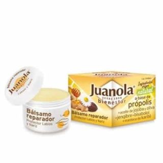 Juanola Display Bálsamo Reparador Propolis 16u – Cuidado de Labios y Nariz