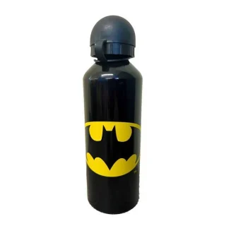 Botella de agua deportiva de aluminio para niños de DC Comics Batman