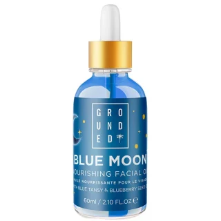 Aceite facial de lujo Grounded Body Blue Moon de arándanos y tanaceto azul 50 ml